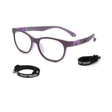 Imagem de Armação de Óculos Infantil Mormaii Jump M6089c8749 Roxo Fosco, Roxo