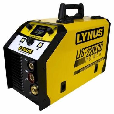 Imagem de Inversora de Solda Mig Lcd Bivolt 200A Lis-220Lcd Power Lynus