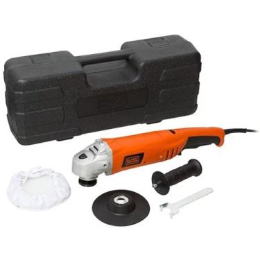 Imagem de Politriz/Lixadeira 5" 127mm 600W Com Maleta Black+Decker 110V - WP600K