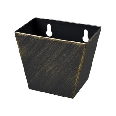 Imagem de HAIICEN Tampa de cerveja de bronze antigo, fixada na parede, tampa de garrafa de refrigerante, balde de aço inoxidável, estreito