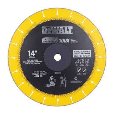 Imagem de DEWALT Lâmina de serra de corte de borda de diamante DW8500 35,5 cm x 2,5 cm