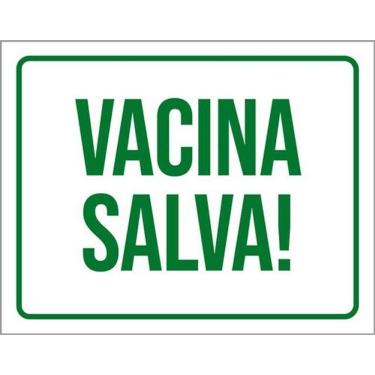 Imagem de Kit 3 Placas Vacina Salva