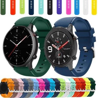 Imagem de Pulseiras sport premium rajadas Nsmart compatíveis com GTR 47MM / GTR 