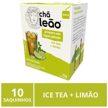Imagem de Chá Leão Gelado, Ice Tea Limão, 10 saquinhos