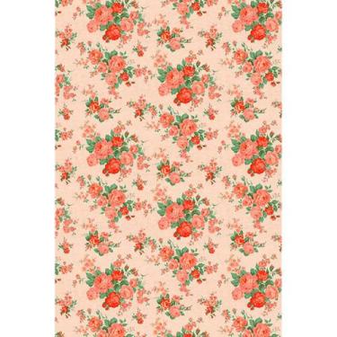 Imagem de Tecido Estampado de Sarja - Home Decor Digital - Estampas com Rosas La