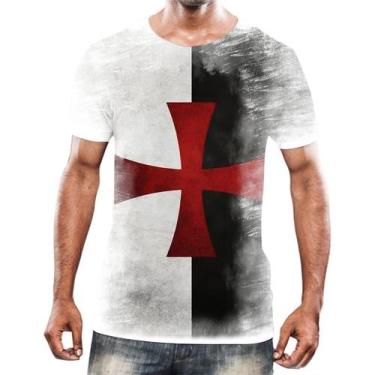 Imagem de Camiseta Camisa Cavaleiros Templários Cruzadas Armaduras 6 - Enjoy Sho