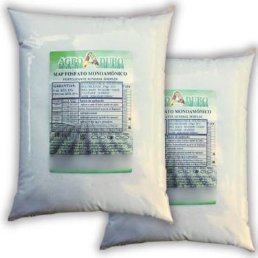Imagem de Fertilizante Map Purificado 10kg Fosfato Monoamônico Hidrop - AGROADUB