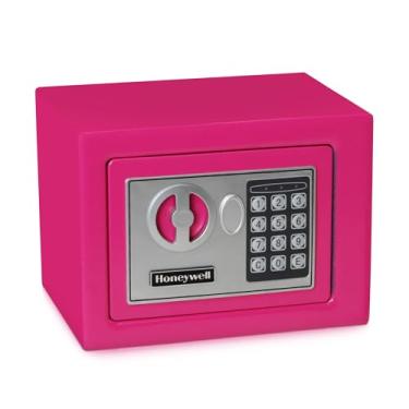 Imagem de Honeywell Safes & Door Locks 5005 aço seguro de segurança com trava digital, 0,17 pés cúbicos, rosa