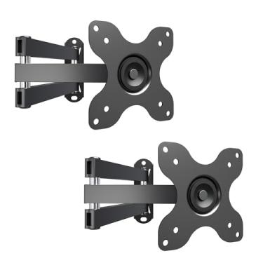 Imagem de 2 pacotes de suporte de parede para TV, suporte para a maioria dos LEDs de 13-32 polegadas, monitor LCD e TVs de plasma, VESA máximo 100 x 100 mm da XINLEI (MA1330-2)