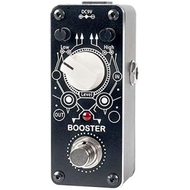 Imagem de Sondery Pedal Boost para Guitarra Elétrica E Baixo, Mini Pedal Booster Clean, True Bypass, Mais Ou Menos 14Db de Mudança para Frequências Abaixo de 250Hz Ou Acima de 1Khz, Pedal Art Design Series