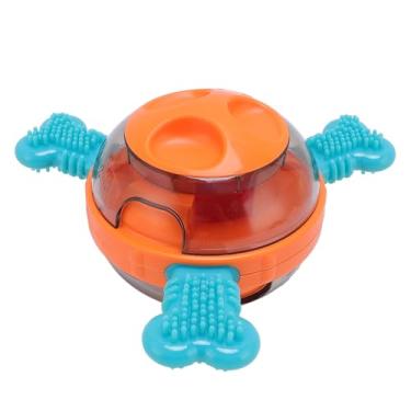 Imagem de Brinquedo Interativo para Distribuição de Petiscos, Quebra-cabeça para Limpeza de Dentes, Alimentador Lento, Brinquedo para Comida de Cachorro, Projetado Com Quebra-cabeças