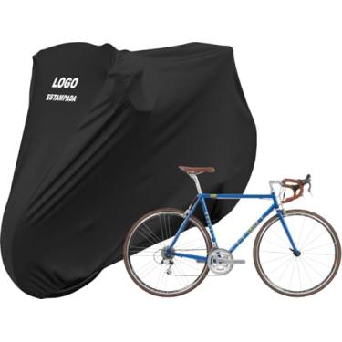 Imagem de Capa Cobrir Bicicleta Caloi 10 120 Anos Speed Tecido Helanca (Preto)