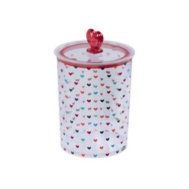 Imagem de Pote Hermético Porta Mantimentos Pequeno Decorado 500ml - PLASUTIL, Co