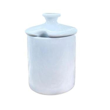 Imagem de Açucareiro 400ml em porcelana branca forte e resistente. - Antilope De