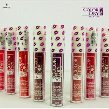 Imagem de Batom líquido Color Dry - Efeito Matte com Extrema Cobertura e Secagem