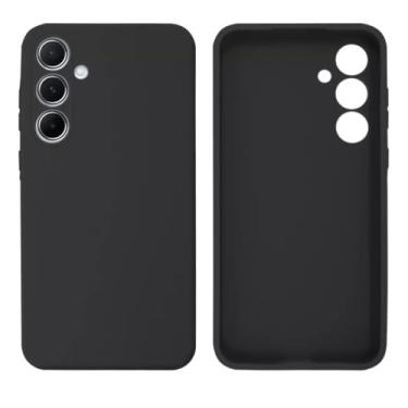 Imagem de Capinha Compatível Com Linha A15, A35, A55 Proteção Colorida Preto, Branco, Vermelho, Azul, Rosa, Transparente Case Aveludada 3 Camadas Anti Impacto Linha PREMIUM (Preto, A55)