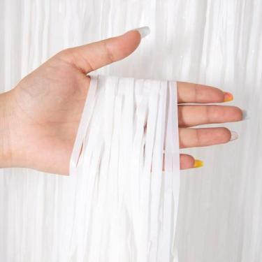 Imagem de Cortinas Metalizada Lisa Decoração de Festa, Aniversário, Chá de bebê,