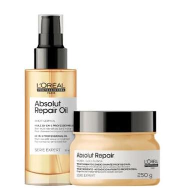 Imagem de Kit L'Oréal Professionnel Serie Expert Absolut Repair Gold Quinoa + Pr