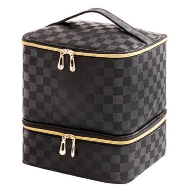 Imagem de Bolsa Organizadora de Esmaltes KGMCARE Portátil com Luz UV