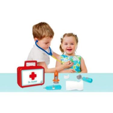 Imagem de Kit Medico Infantil Brinquedo Doutor Dodói - Elka Brinquedos