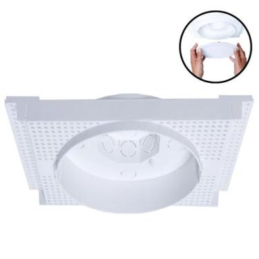 Imagem de Caixa Embutir Plafon Painel Redondo de Led 18w na Laje Plasled