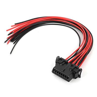 Imagem de GRCFUMO OBD2 Cabo feminino de abertura, adaptador de extensão do conector masculino de 16 pinos, abrindo cabos femininos para