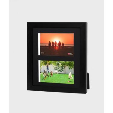 Imagem de Painel Para 2 Fotos 10x15 Classic Parede/Mesa Mold. Caixa - Decorex, P