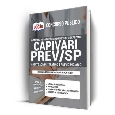 Imagem de Apostila Capivari Prev - SP - Agente Administrativo e Previdênciário -