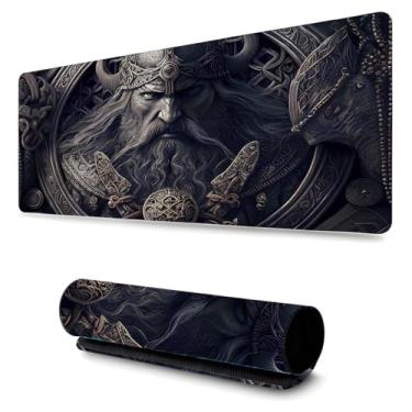 Imagem de Mouse Pad Gamer Grande Profissional Games e Escritório 90x40cm - Barbáro