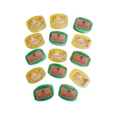 Imagem de Kit 7 Mini Sabonetes Abre Caminhos e 7 Mini Banho da Fortuna, 50g Cada