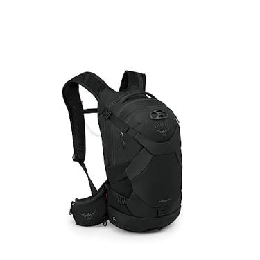 Imagem de Osprey Raptor Pro Mochila masculina de ciclismo com reservatório hidráulico de 2,5 L, preta