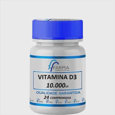 Imagem de Vitamina D3 10.000 ui 24 Comprimidos