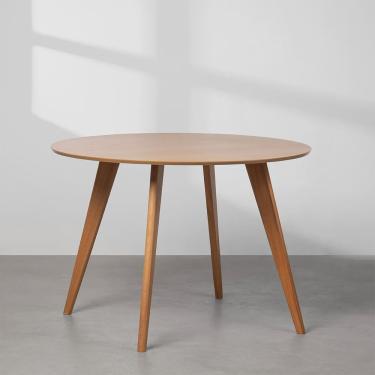 Imagem de Mesa de Jantar Square Redonda Freijó - 1,18m