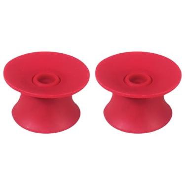 Imagem de WEISUYUUS 1 par de adaptadores de eixo óptico de cubos NABs de 1/10.2 cm, bobinas de borracha para abridores de fita, adaptadores de cubos NABs