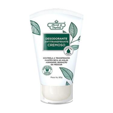 Imagem de Desodorante anti-transpirante cremoso flores e vegetais 60g - Flores &