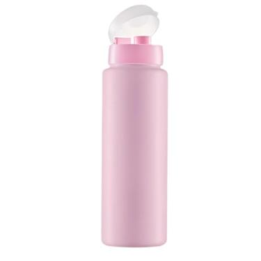 Imagem de Garrafinha De Agua Squeeze infantil 750ml Esporte Escritório Escola Personalizado Diversos (Rosa)