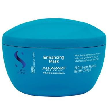 Imagem de Máscara Alfaparf Semi Di Lino Curls Low 200ml hidrata nutre define cac