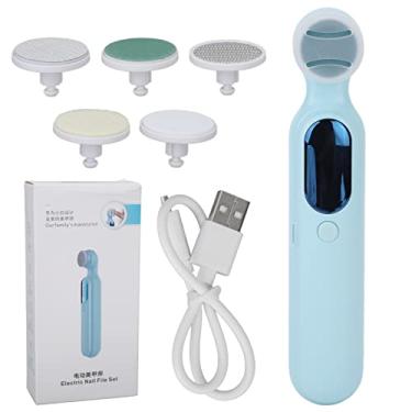 Imagem de Cortador elétrico de unhas para bebês, 3 modos, capa de lua dupla, aparador de unhas para bebês, ferramentas de beleza para crianças e adultos
