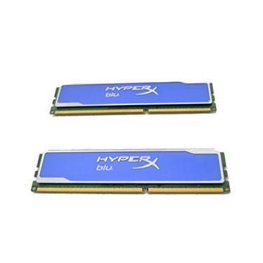 Imagem de Kingston HyperX Blu 8 GB Kit 1333 MHz DDR3 Pc3-10600 Non-ECC CL9 DIMM memória de desktop KHX13C9B1K2/8R