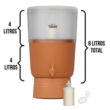 Imagem de Filtro De Barro Purificador Stefani Advance 4 Litros - Ceramica Stefan