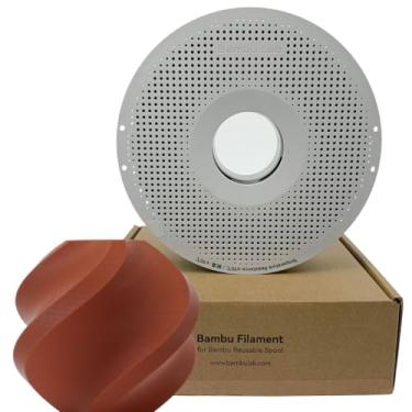Imagem de Filamento 3d Bambu Lab Pla Básico 1kg 1,75mm Com Carretel Reutilizável Cor Marrom 10800