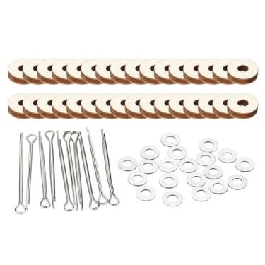 Imagem de PATIKIL Juntas de boneca de 8 mm, conjunto de 16 conectores removíveis de contrapino e bandeja de fibra para membros de urso fazendo cabeça acessórios de artesanato faça você mesmo