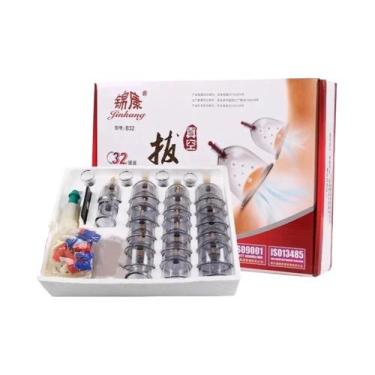 Imagem de Conjunto De Terapia De Ventosaterapia a Vácuo De 32 Peças, Massageador