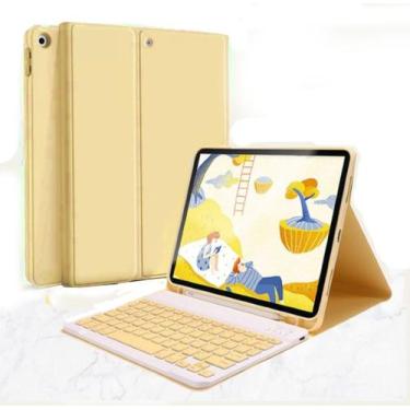 Imagem de Capa Com Teclado Wifi Para Apple iPad 9a 8a 7a Geração 10.2 - Pop Shop