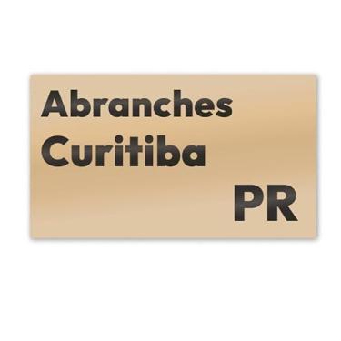 Imagem de Imã de Geladeira Abranches Curitiba MDF 7x4 para Lembrete