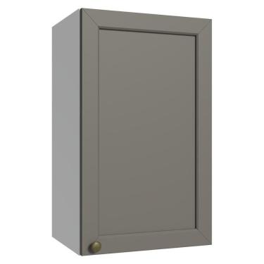 Imagem de Armário Aéreo 40 Cm 1 Porta Branco/cinza Vik Madesa Branco/cinza