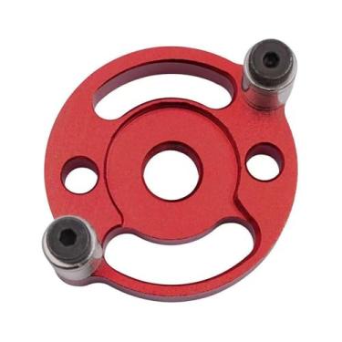 Imagem de IEUDNS Gabarito de cavilha autocentrante vertical, localizador de bolso, ferramenta para trabalhar madeira, guia de broca, gabarito de cavilha, Vermelho