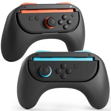 Imagem de FANPL Hand Grips for Nintendo Switch 2 joycon Black