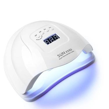Imagem de Lâmpada de unhas de cura UV Gel 80W/110W de secagem rápida 36 LEDs brancos