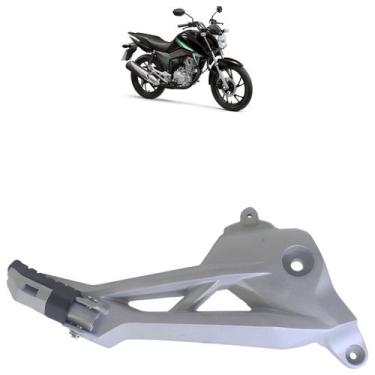 Imagem de Bacalhau Suporte Pedaleira CG 160 Titan 2016 2017 2018 2019 2020 2021 